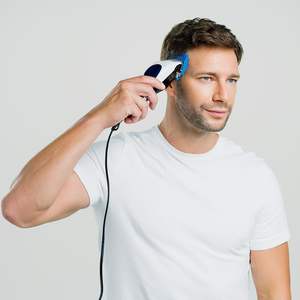 Recortadora de cabello profesional para hombre con 10 peines guía de colores, accesorios eléctricos para toda la familia, equipaje de mano - Product Image 3