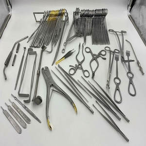 Ensemble d'instruments chirurgicaux pour greffe de bypass des artères coronariennes Aesculap Jarit V Mueller - Product Image 1