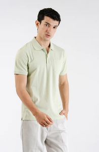 Nueva llegada de los hombres para Polos de alta calidad Fitness Crew ligero polos de manga corta fabricados por productos Huzaifa - Product Image 2