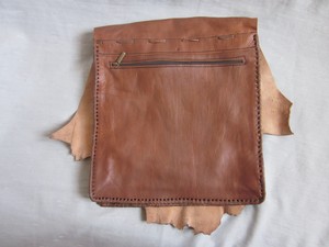 Sacs à bandoulière en cuir véritable vintage à imprimé animal pour femmes - Product Image 2
