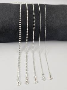 925 Sterling <b>Silver</b> Excellent Quality Ball <b>Chain</b> For <b>Men</b> And Women Handmade Designer Trendy Classic Design Customized Size - Product Image 5