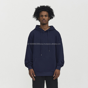 Sweat à capuche surdimensionné du fabricant, 380GSM, en molleton français, sweat à capuche rétro pour homme, ample, personnalisé, designer, 100% coton, sweat à capuche lourd - Product Image 3