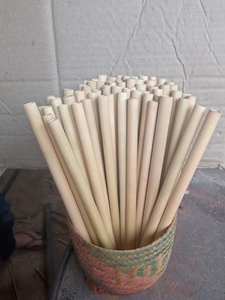 Eco Friendly Natural Bamboo Straw Organic <b>Wheat</b> Drinking Straw 100% Biodegradable Akina - Product Image 2