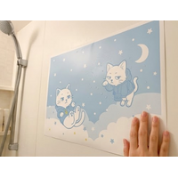 Póster Moderno para Baño con Diseño de Papel - Product Image 3