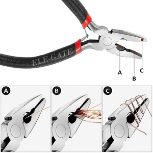 Set di 5 Pinze e Pinzette di Qualità Professionale con Impugnature Confortevoli - Product Image 3