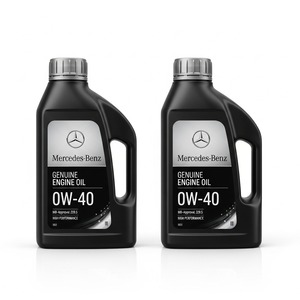 เมอร์เซเดสเบนซ์0W-40น้ำมันเครื่องสังเคราะห์แท้ (API SN) สำหรับรถยนต์นั่งและรถบรรทุกขนาดเล็กหมดอายุ5ปี - Product Image 1