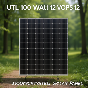 Panel Solar Policristalino UTL de 100 Vatios y 12 Voltios - Product Image 3
