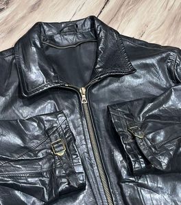 Veste bomber longue en laine/polyester pour homme de qualité supérieure, coupe-vent, séchage rapide - Product Image 4