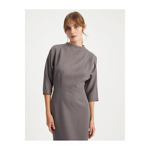 Vestido Profesional BGN con Manga Murciélago y Cuello de Bicicleta Modelo W24D035 - Product Image 3