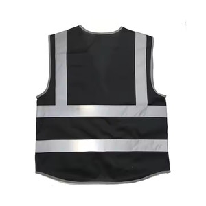 Vêtements de travail haute visibilité gilet de sécurité haute visibilité personnalisé votre Logo Simple bonne qualité bas prix gilet de sécurité haute visibilité - Product Image 4