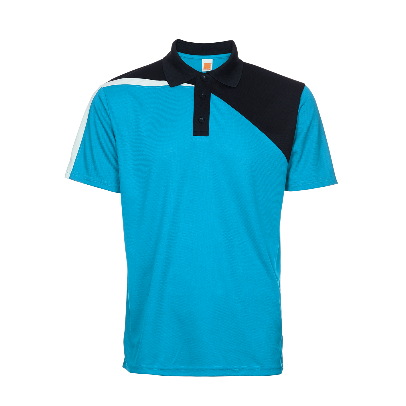 สีฟ้าน้ำทะเล/น้ำเงิน/ขาว