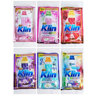Detergente Líquido Klin para Ropa - Portátil, Ecológico, Aroma a Limón, Floral y Lavanda, Detergente Multifuncional para Lavandería, Indonesia