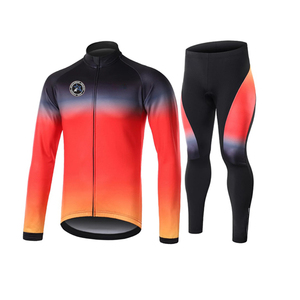 Jersey de ciclismo personalizado conjuntos de ropa deportiva de secado rápido y transpirable con mangas cortas fáciles de lavar alta calidad de exportación - Product Image 5