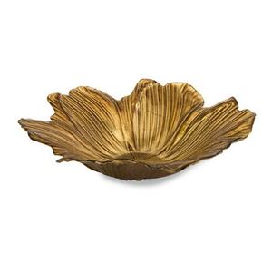 Tazón redondo de aluminio fundido diseñado para un tema interior moderno que ofrece una textura visual llamativa con un cuerpo de metal ligero. - Product Image 2