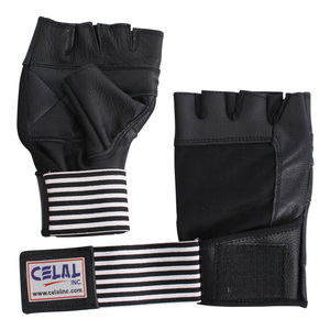 Gants de fitness gris sports ordinaires gants d'haltérophilie pour hommes gants de protection demi-doigt flexibles - Product Image 5