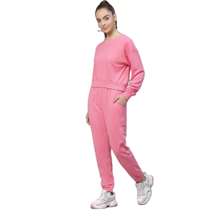 Conjuntos de chándal de Jogger informal de talla grande, ropa de entrenamiento para correr para mujer, venta al por mayor, ropa de entrenamiento para correr para mujer - Product Image 3