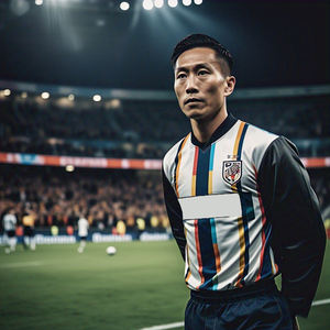 Ropa de fútbol juvenil uniforme personalizado 100% poliéster fútbol uniformes cuello en V manga corta fútbol Jersey pantalones cortos conjuntos - Product Image 3