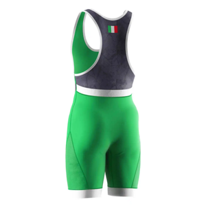 Trajes de lucha por sublimación personalizados, trajes de lucha Team Mexico para hombres y mujeres, body - Product Image 3