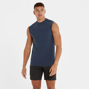 เสื้อกล้ามผู้ชายสำหรับออกกำลังกายเพาะกายยิมเสื้อถักแบบระบายอากาศได้พิมพ์ลายขนาดใหญ่พิเศษ - Product Image 3