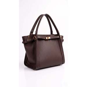Structured Handbag in Genuine Dollaro Leather - Made in <b>Italy</b> - Art. 26089 - Product Image 3