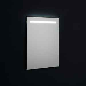 Miroir LED rétroéclairé 60x80 avec bande LED supérieure - Product Image 1