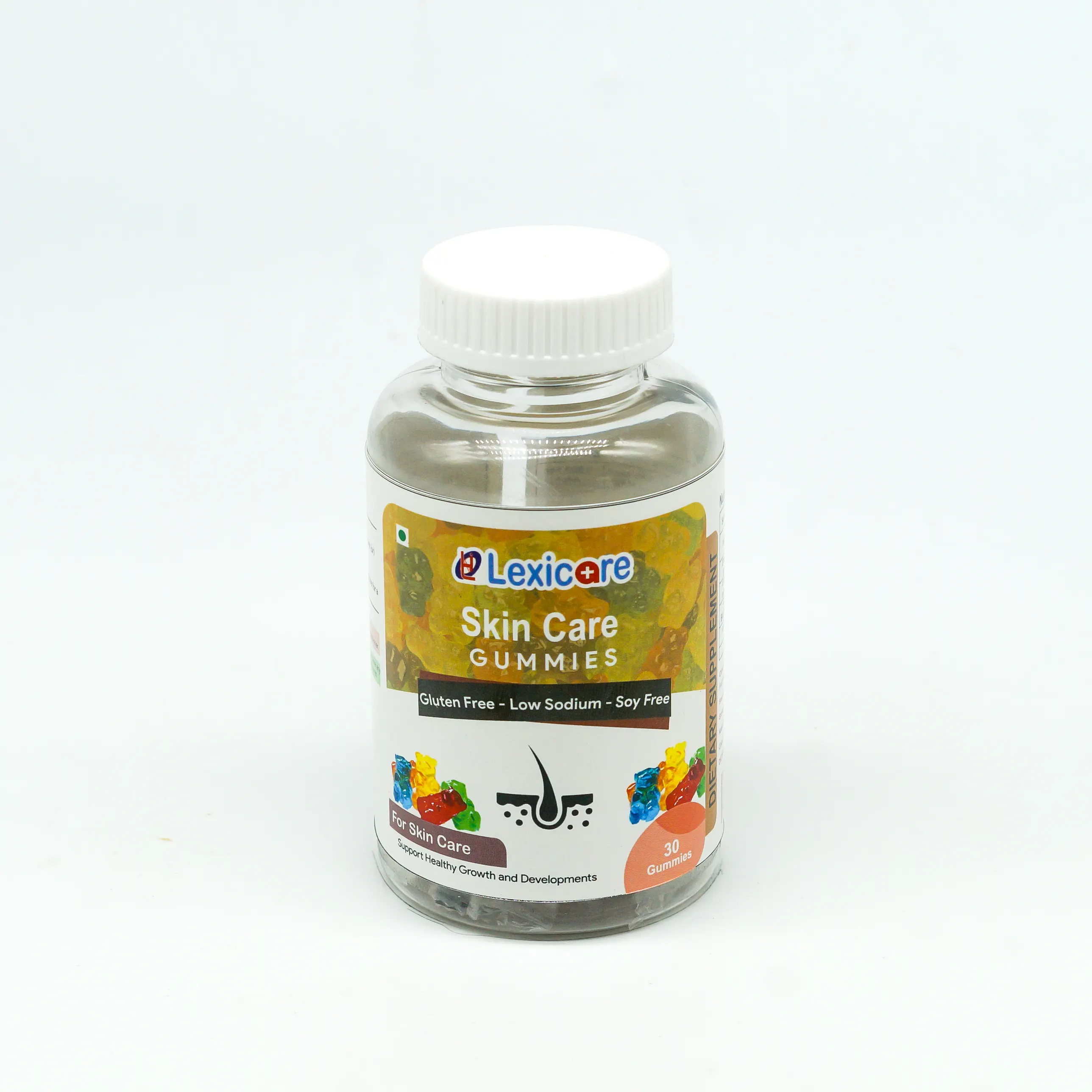 Produk Terbaik Kualitas Tinggi Perawatan Kulit Gummy Supplement Gummy dengan Rasa Yang Baik dan Label Pribadi Tersedia dengan Harga Grosir