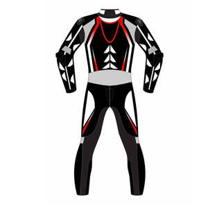 Diseño personalizado talla grande hombres cuero moto trajes carreras motocicleta montar equipo protector motociclista una pieza traje de cuero - Product Image 5