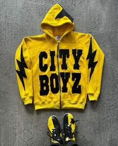 Sweats à capuche unisexes vieillis avec broderie personnalisée Sweats à capuche pour hommes, sweats à capuche pour hommes - Product Image 6