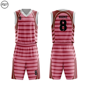 Uniforme de baloncesto personalizado para hombre, Logo personalizado, sublimación, diferentes colores - Product Image 3