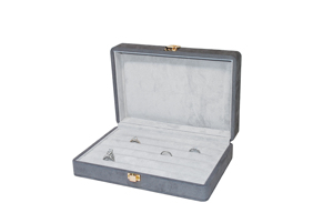 Cajas de joyería de varios anillos de almacenamiento de colección de anillos extensos rectangulares para una organización conveniente - Product Image 3