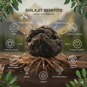 Himalayan Shilajit เรซิ่นป่าได้รับการปลูกฝังสารสกัดจากสมุนไพรธรรมชาติเสริมพลังงาน - Product Image 5