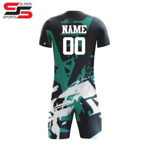 Nouveaux uniformes de football d'entraînement personnalisés maillot de football à manches courtes imprimé en gros taux bon marché avec vos propres conceptions - Product Image 4