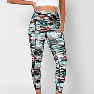 Logo personnalisé Sublimation Seamless Jungle Camo Real Tree Print Forest Hunting Leggings de sport pour femmes téléchargés par Dress Sports - Product Image 6