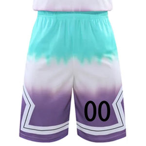 Maillot de basket-ball sans manches respirant et à séchage rapide pour hommes avec shorts Ensemble d'uniformes d'équipe de basket-ball pour hommes - Product Image 5