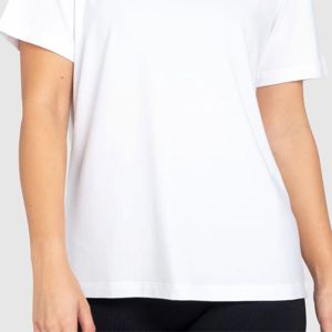 Fabricante personalizado OEM 2024, camisetas elegantes de gran tamaño para mujer, camisetas de marca de calidad superior para damas directas - Product Image 6