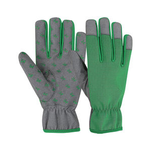 Gants de travail acharnés imperméables Anti-coupure de haute qualité Construction soudage jardinage usine équipement de sécurité-usage quotidien cuir coton - Product Image 1