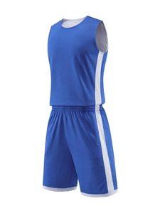Uniforme de baloncesto personalizado para hombre, poliéster, reversible, transpirable, talla grande, colores personalizados y logotipo, secado rápido, antibacteriano - Product Image 6