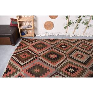 พรมถักสไตล์ตุรกีโบราณขนาด6.1 x สีน้ำตาล10.3ft เบจวัสดุขนสัตว์ลาเท็กซ์สำหรับห้องนั่งเล่นห้องโถงสำหรับวัยรุ่น - Product Image 5