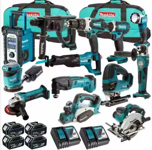 Full set Makita's-s LXT1500 18-V Tools Set LXT Lithium-Ion 15Pcs Other Hydraulics <b>Power</b> Tools Cordless <b>Drill</b> - Product Image 2