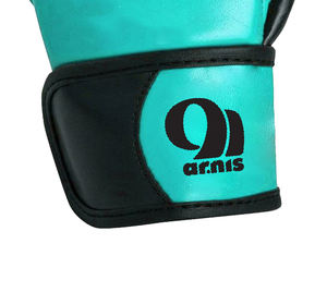 Vente en gros MMA Gants de boxe Sparring en cuir PU imprimé léger demi-doigt pour fermeture Gants d'entraînement pour Muay Thai - Product Image 5