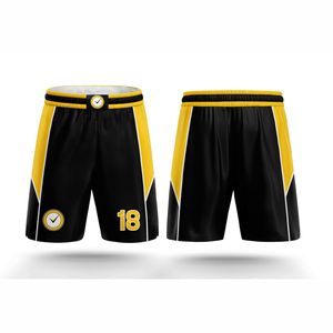 Shorts de basket-ball pour hommes Sports Training Quick Dry Gym Workout Fitness Activewear Mesh Breathable Lightweight Elastic Waist Shorts - Product Image 1