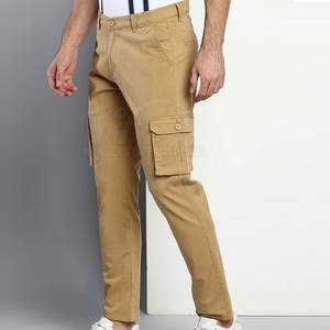 Pantalones Cargo Casuales de Cintura Alta para Hombre, Ecológicos, de Secado Rápido, Ligeros, con Cierre de Botón y Múltiples Bolsillos, Color Personalizado - Product Image 2