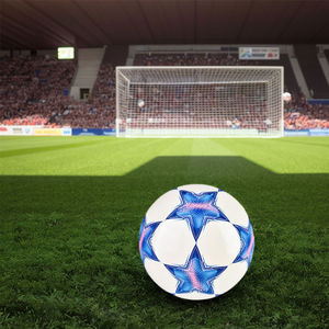 Balón de Fútbol de Tacto Suave, Balón de Playa de Cuero PVC/PU para Entrenamiento, Balón de Fútbol Personalizado en Existencia - Product Image 3