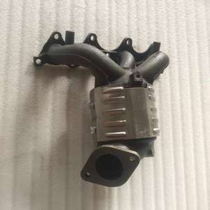 Выпускной коллектор с каталитическим нейтрализатором для Kia K3 и Hyundai Verna, прямая установка, соответствует стандартам OEM и Euro <span class=keywords><strong>2</strong></span>, <span class=keywords><strong>3</strong></span>, 4, 5, 6 - Product Image 1