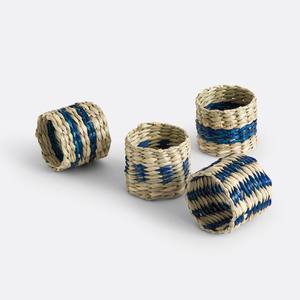 Anneaux porte-serviettes en herbe de mer, accessoire de décoration de table, anneau en herbe de mer naturelle pour serviettes, vente en gros - Product Image 5