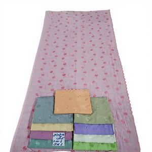 Pañuelo Hijab de Algodón con Bordado Floral de Lujo para el Verano, Chal Grande para Eventos Islámicos, Estilo Árabe para Mujeres Musulmanas, para Omán - Product Image 1