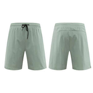 Automne hiver bas actifs taille haute couleur unie short de sport décontracté pour la course en plein air Fitness - Product Image 1