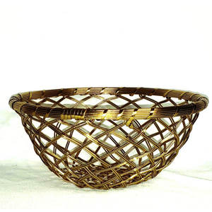 Tazón de Hierro Ecológico, Hecho a Mano, Estilo Americano Moderno, Decorativo para Fiestas, Metálico, Personalizable, de Primera Calidad, Venta al por Mayor - Product Image 1