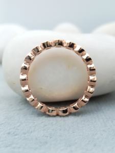 Anillo de Compromiso Moderno para Mujer con Diamante Cultivado en Laboratorio de Corte Brillante VVS, Oro Amarillo Sólido de 14K, Certificado y Chapado en Oro HALO - Product Image 6