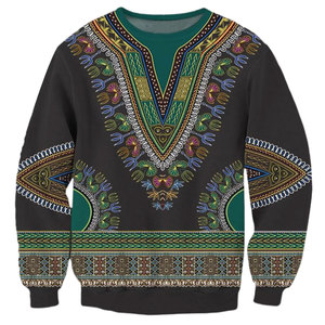 Sudaderas transpirables Hombres Sudadera con estampado gráfico Manga larga Cuello redondo Pullover Loose Fit Sweatshirts - Product Image 4